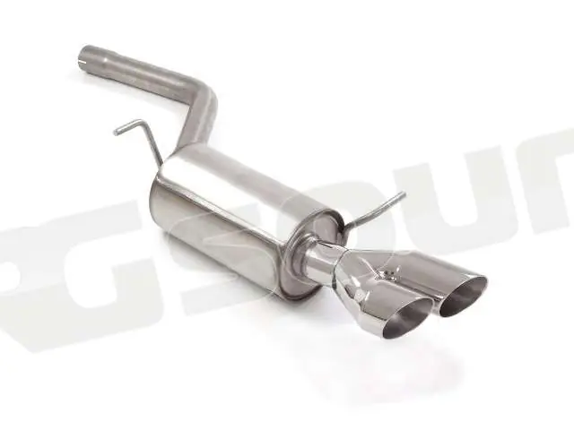 Ragazzon 50.0511.65 Posteriore inox con terminali rotondi per Audi M