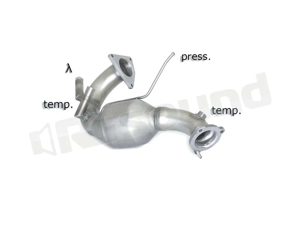Ragazzon 54.0258.01 Catalizzatore e tubo sostituzione filtro antipart