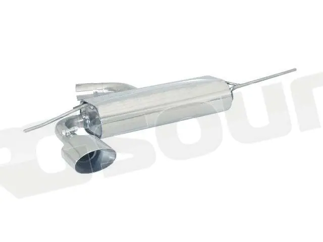 Ragazzon 50.0155.12 Posteriore inox con terminale ovale per Audi Mar