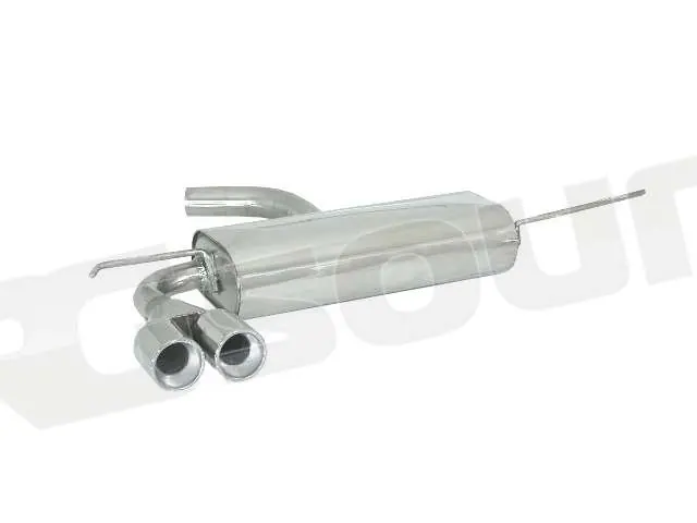 Ragazzon 50.0155.26 Posteriore inox con terminali rotondi per Audi M