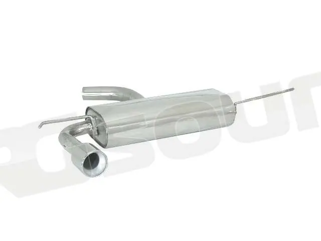 Ragazzon 50.0155.05 Posteriore inox con terminale rotondo per Audi