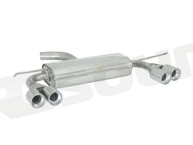 Ragazzon 50.0153.26 Posteriore inox sdoppiato per Audi Marmitte e te