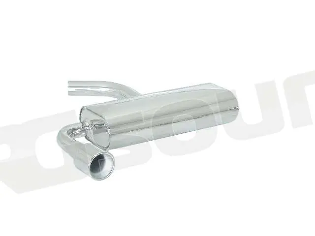 Ragazzon 50.0094.06 Posteriore inox con terminale rotondo per Audi, Se