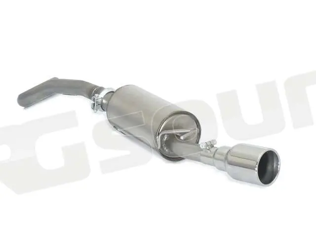 Ragazzon 50.0421.06 Posteriore inox con terminale rotondo per Audi