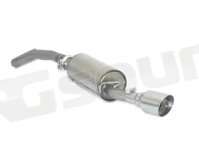 Ragazzon 50.0421.61 Posteriore inox con terminale rotondo per Audi M