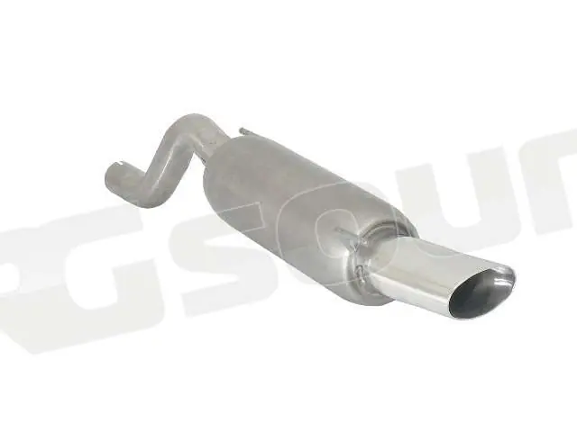 Ragazzon 10.0265.13 Posteriore inox con terminale ovale per Alfa Romeo