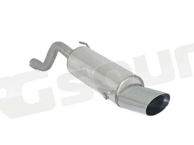 Ragazzon 50.0265.12 Posteriore inox con terminale ovale per Alfa Romeo