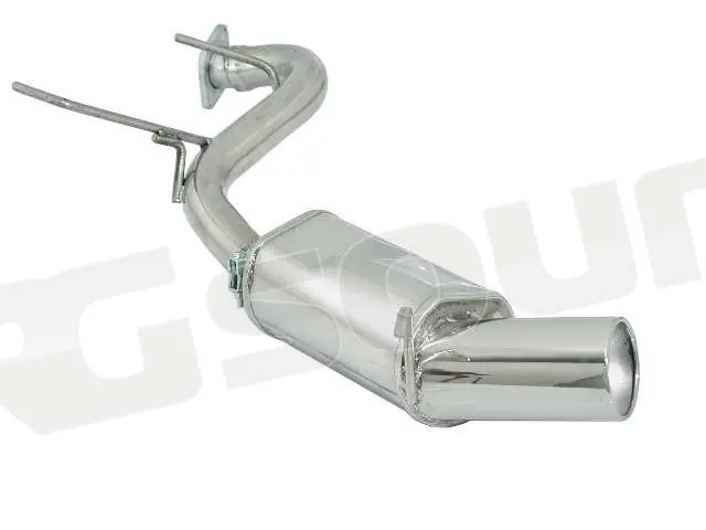 Ragazzon 50.0004.06 Posteriore inox con terminale rotondo per Alfa Rom
