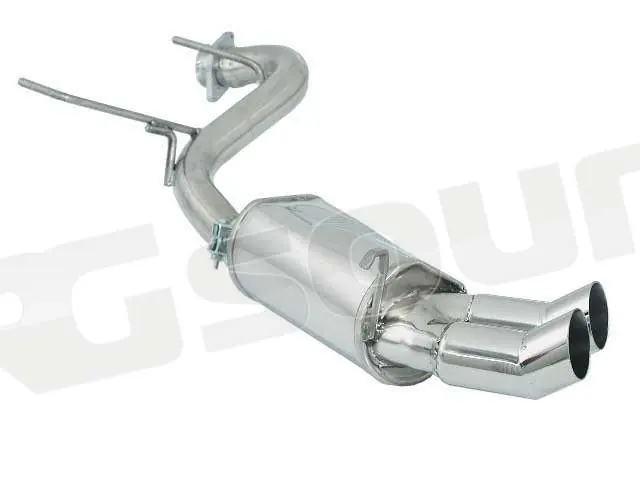 Ragazzon 50.0006.17 Posteriore inox con terminale rotondo per Alfa Rom