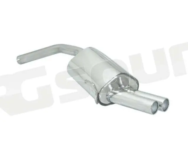 Ragazzon 58.0188.26 Posteriore inox con terminali rotondi per Alfa Rom