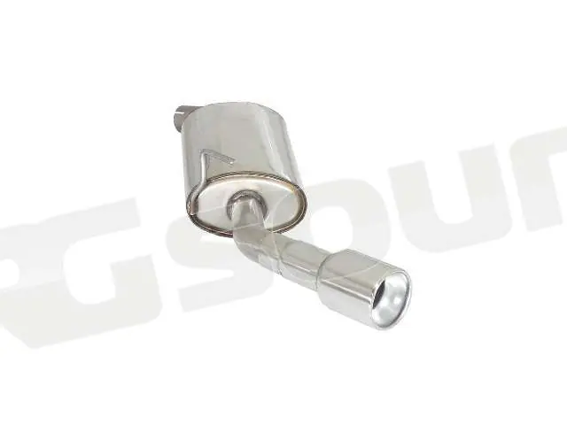 Ragazzon 50.0311.05 Posteriore inox con terminale rotondo per Alfa Rom