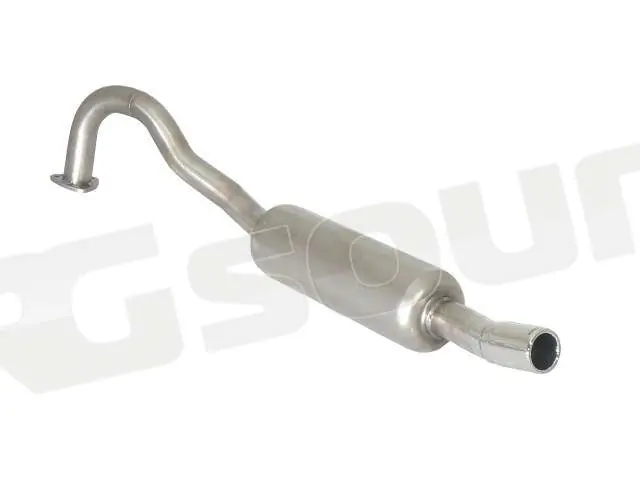 Ragazzon 58.0662.02 Posteriore inox con terminale rotondo per Alfa Rom