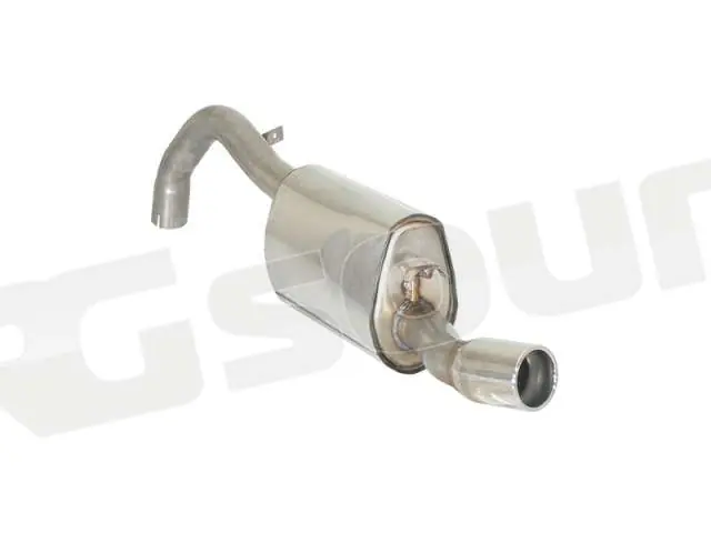 Ragazzon 58.0563.04 Posteriore inox con terminale rotondo per Alfa Rom