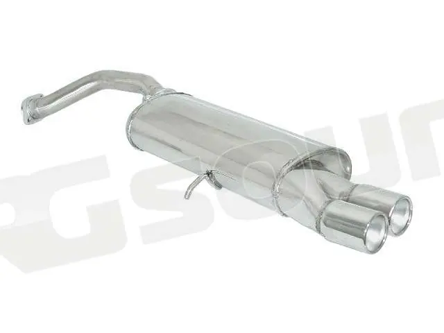 Ragazzon 50.0003.26 Posteriore inox con terminali rotondi per Alfa Rom