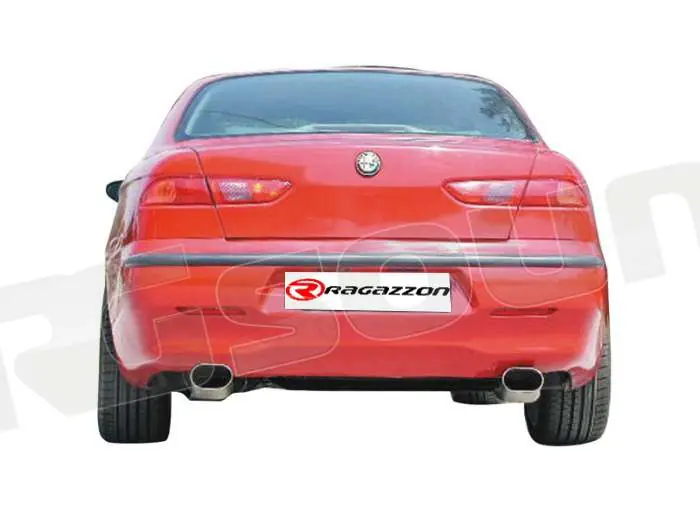Ragazzon 58.0001.06 Posteriore con terminale rotondo Alfa Romeo 156