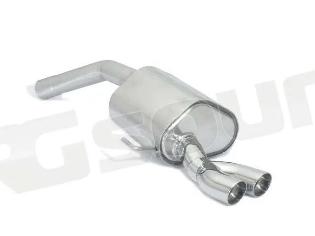 Ragazzon 58.0674.56 Posteriore inox con terminali rotondi per Alfa Rom