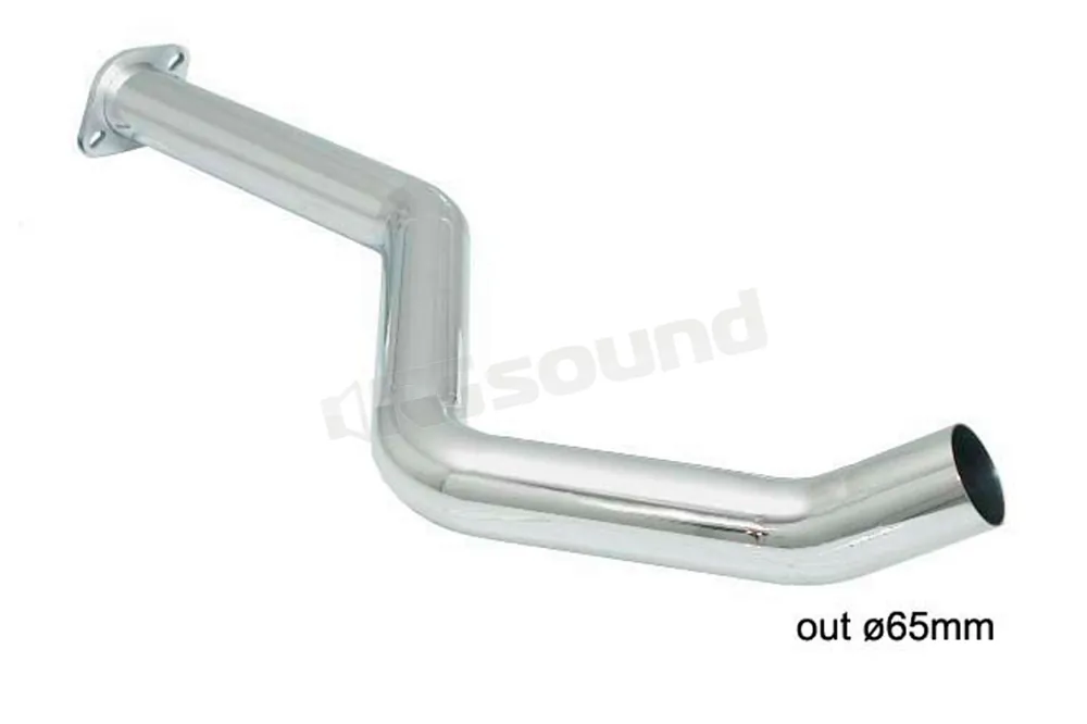 Ragazzon 55.0041.00 Tubo centrale Gr. N senza silenziatore inox per Al