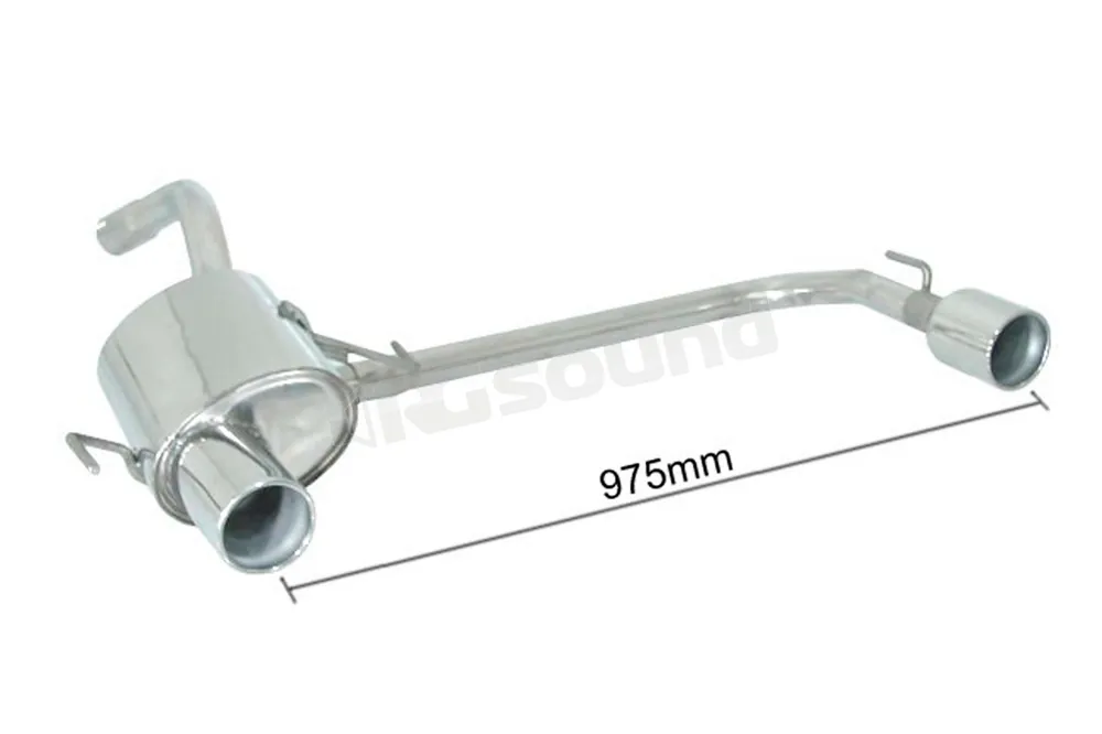 Ragazzon 50.0162.06 posteriore sdoppiato Alfa Romeo 147 Marmitte e t