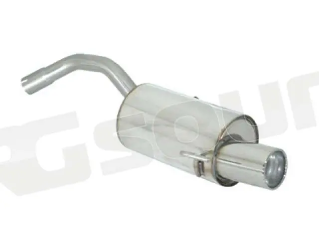 Ragazzon 58.0295.06 Posteriore inox con terminale rotondo per Alfa Rom