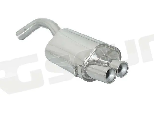 Ragazzon 58.0120.26 Posteriore inox con terminali rotondi per Alfa Rom