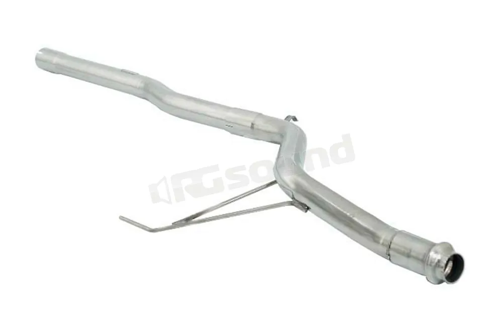 Ragazzon 50.0014.80 Tubo centrale senza silenziatore inox per Alfa Rom