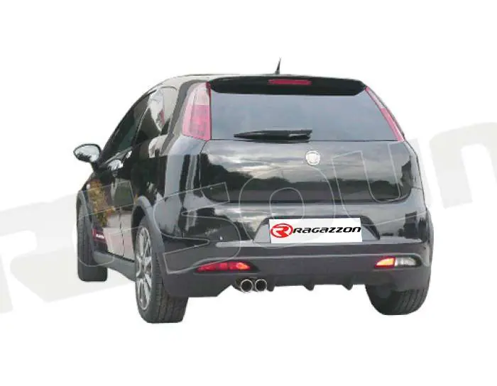 Ragazzon 50.0230.26 Posteriore inox sdoppiato Abarth Marmitte e term