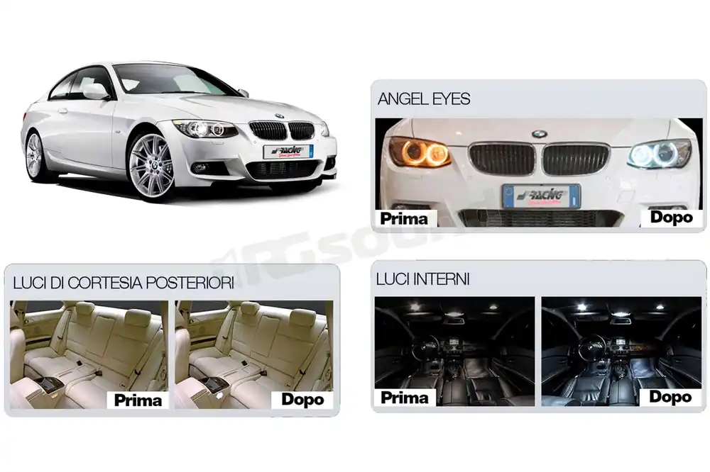 Simoni Racing BMW3-SSS kit luci completo BMW Serie 3 Illuminazione -