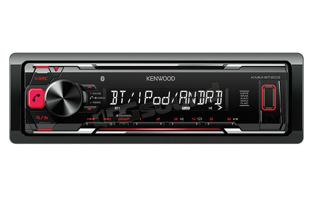 Kenwood KMM-BT203 Autoradio 1 din e 2 din Car stereo - Autoradio 1