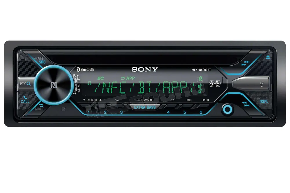 Sony MEX-N5200BT Autoradio 1 din e 2 din Car stereo - Autoradio 1 e