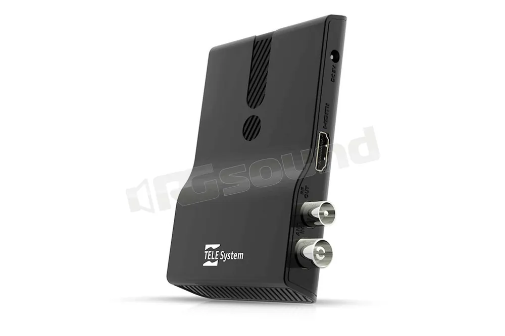 TeleSystem TS6810 T2 Stealth decoder DVB a scomparsa Accessoristica