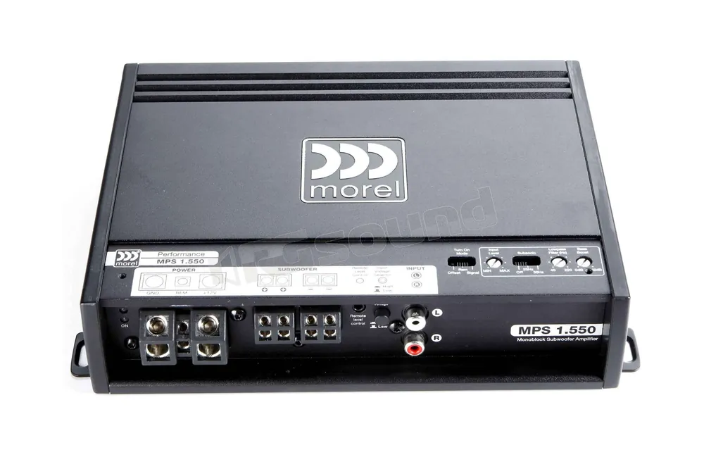 Morel MPS 1.550 Amplificatore monocanale con una potenza nominale di 5