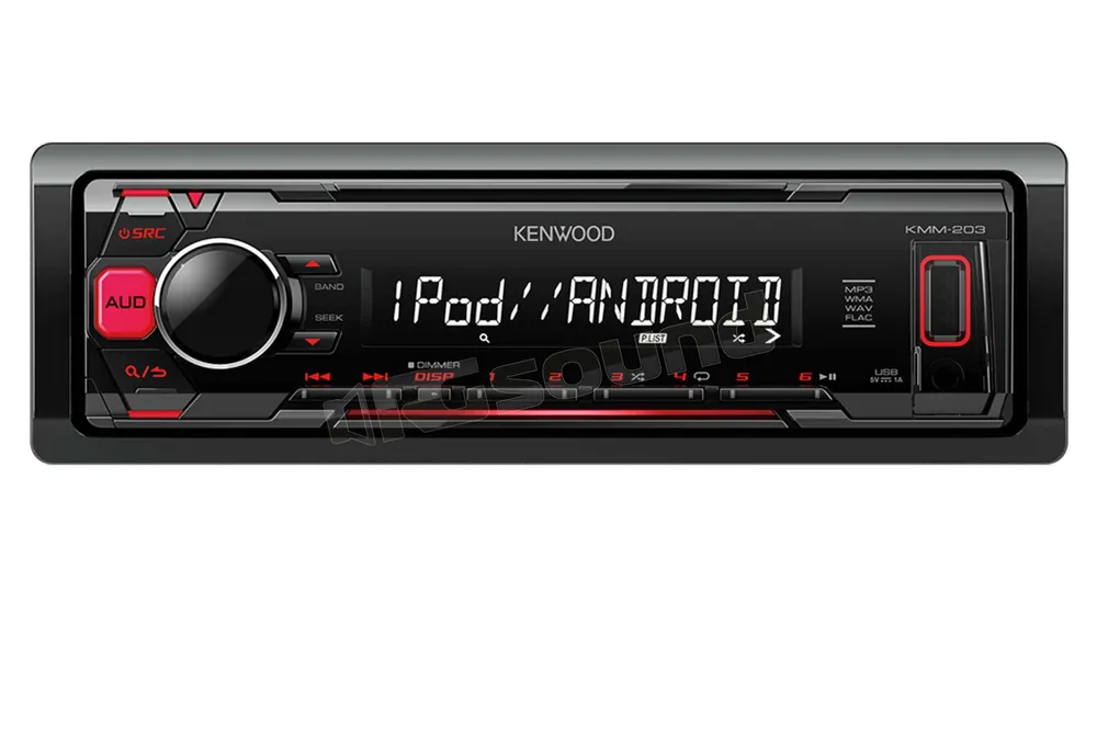 Kenwood KMM-203 Autoradio 1 din e 2 din Car stereo - Autoradio 1 e