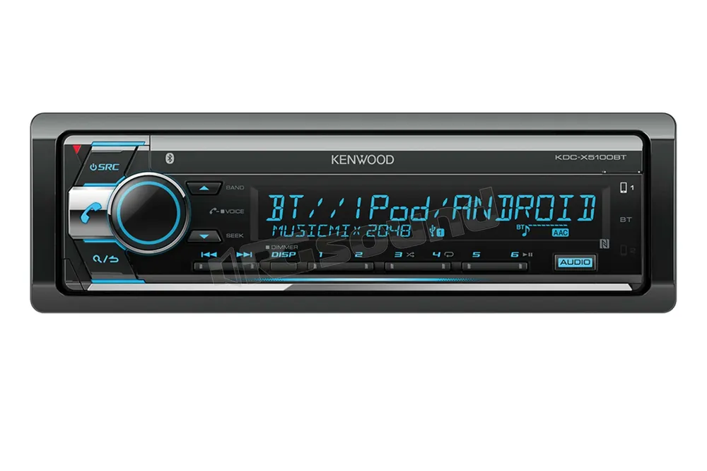 Kenwood KDC-X5100BT lettore CD - USB - Bluetooth - iPod/iPhone e Andro