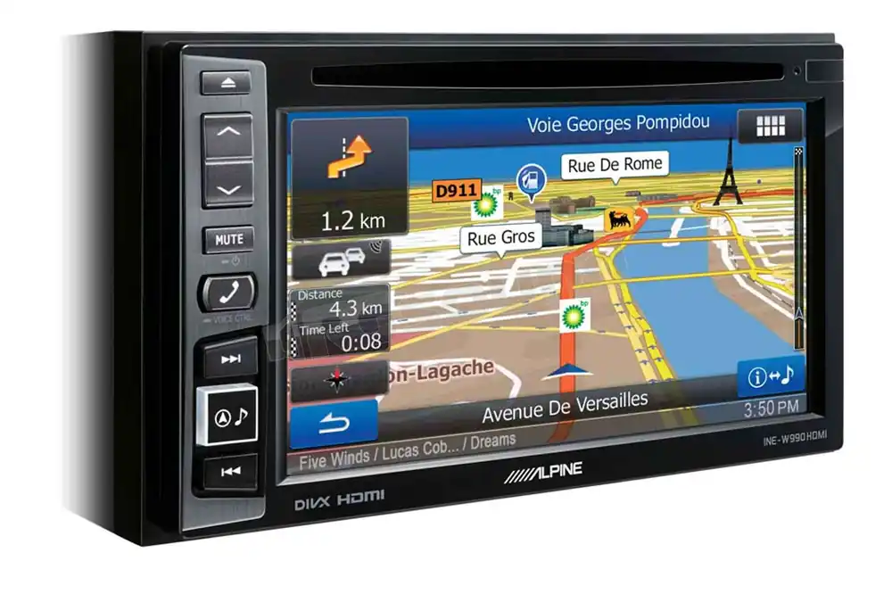 Alpine INE-W990 HDMI lettore CD/DVD - Bluetooth - Navigazione Monito