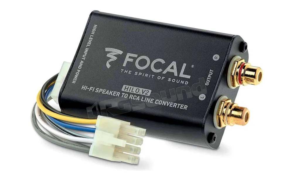 Focal HILO.V2 convertitore alto/basso livello a 2 canali Amplificato