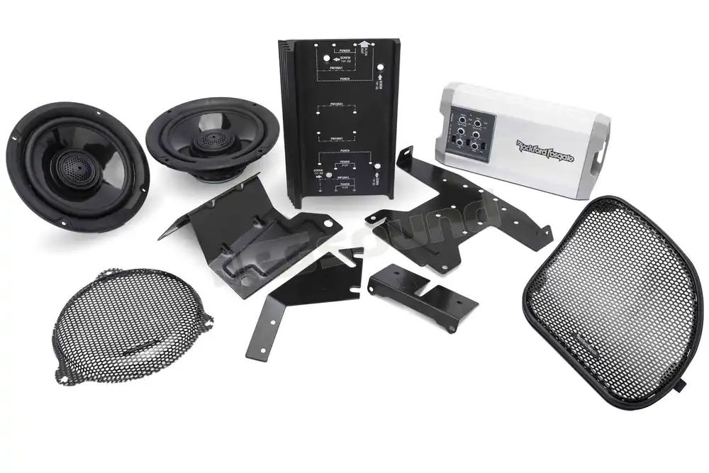 Rockford Fosgate HD14-TKIT kit di altoparlanti con amplificatore per H