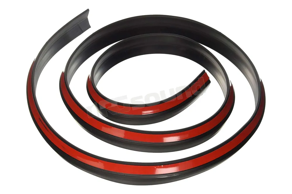 Simoni Racing UB/B splitter universale in gomma nera Esterni - Mater