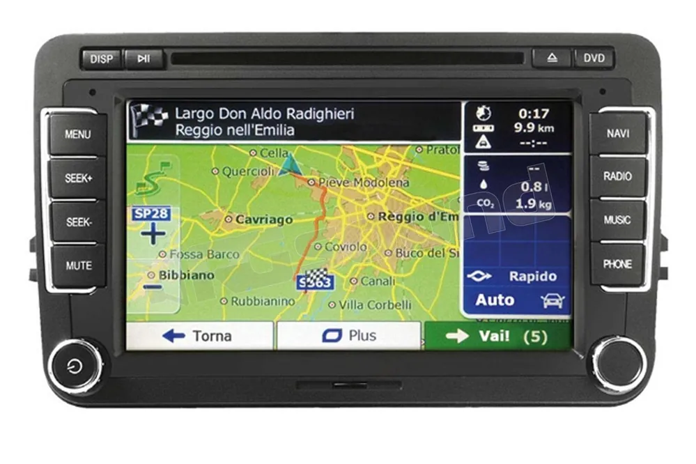 Phonocar VM116 Monitor auto 1 e 2 Din Car multimedia - Monitor auto