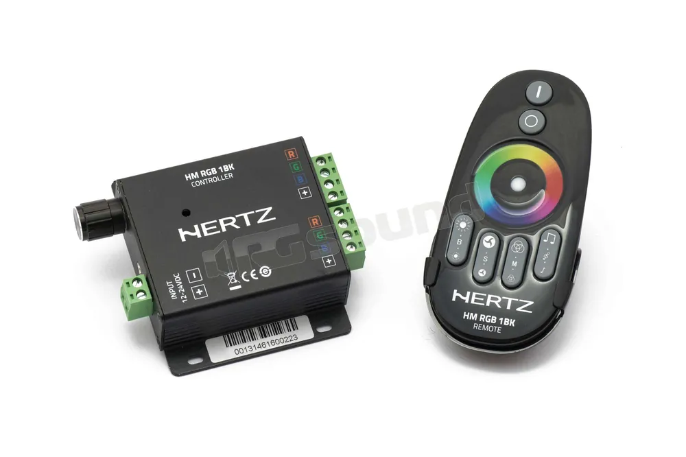 Hertz HM RGB 1 BK Telecomando per luci LED altoparlanti HMX LD Altop