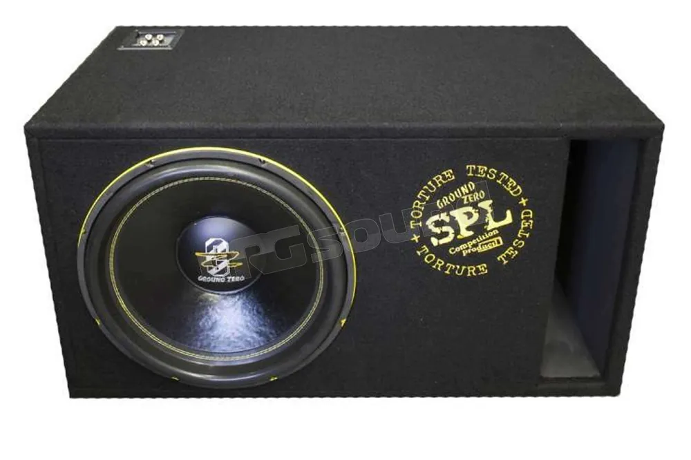 Ground Zero GZIB 3800SPL sub 38 Subwoofer - Subwoofer in cassa
