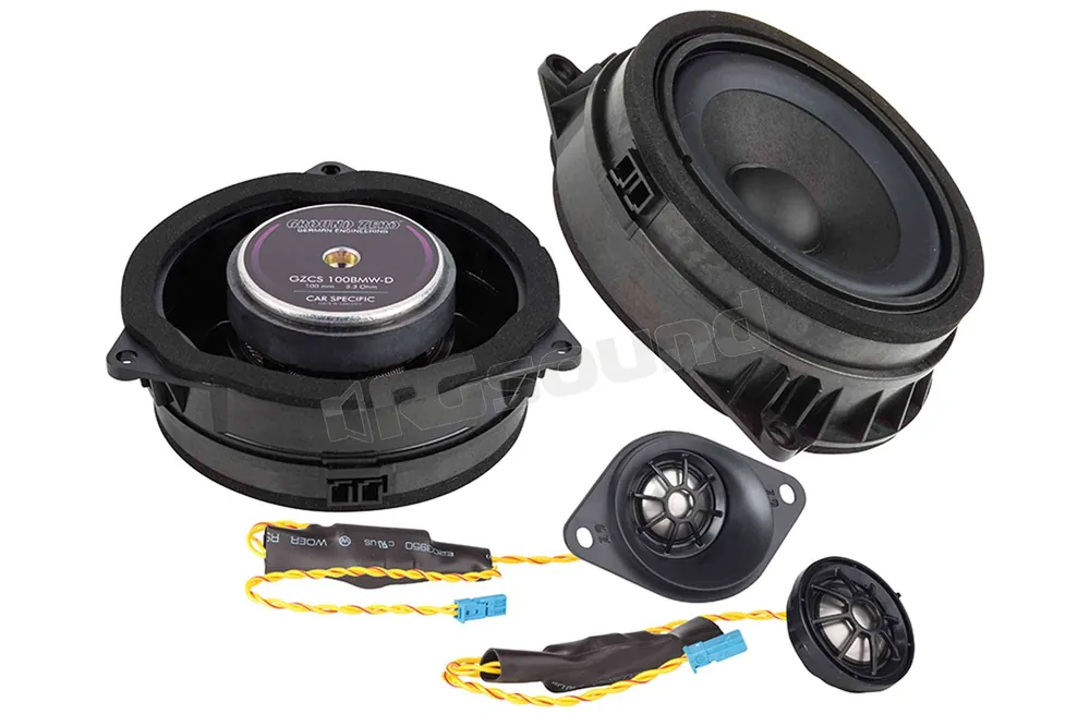 Ground Zero GZCS 100BMW-D kit a 2 vie specifico per BMW Sistemi alto