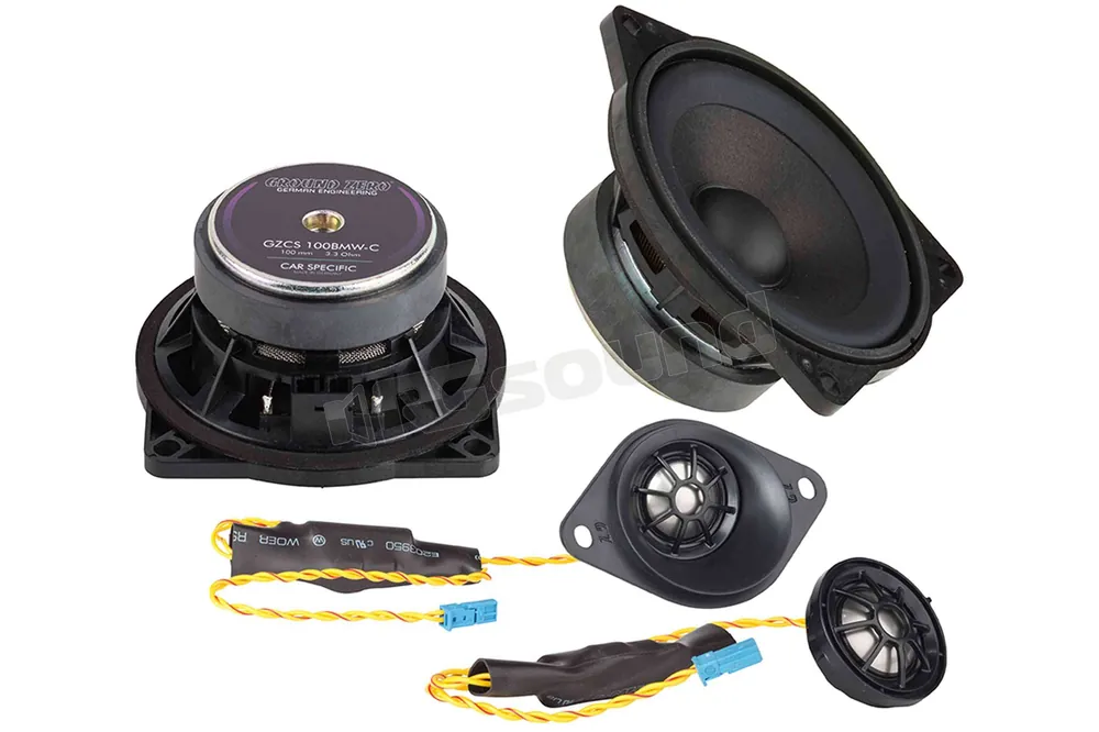 Ground Zero GZCS 100BMW-C kit a 2 vie specifico per BMW Sistemi alto