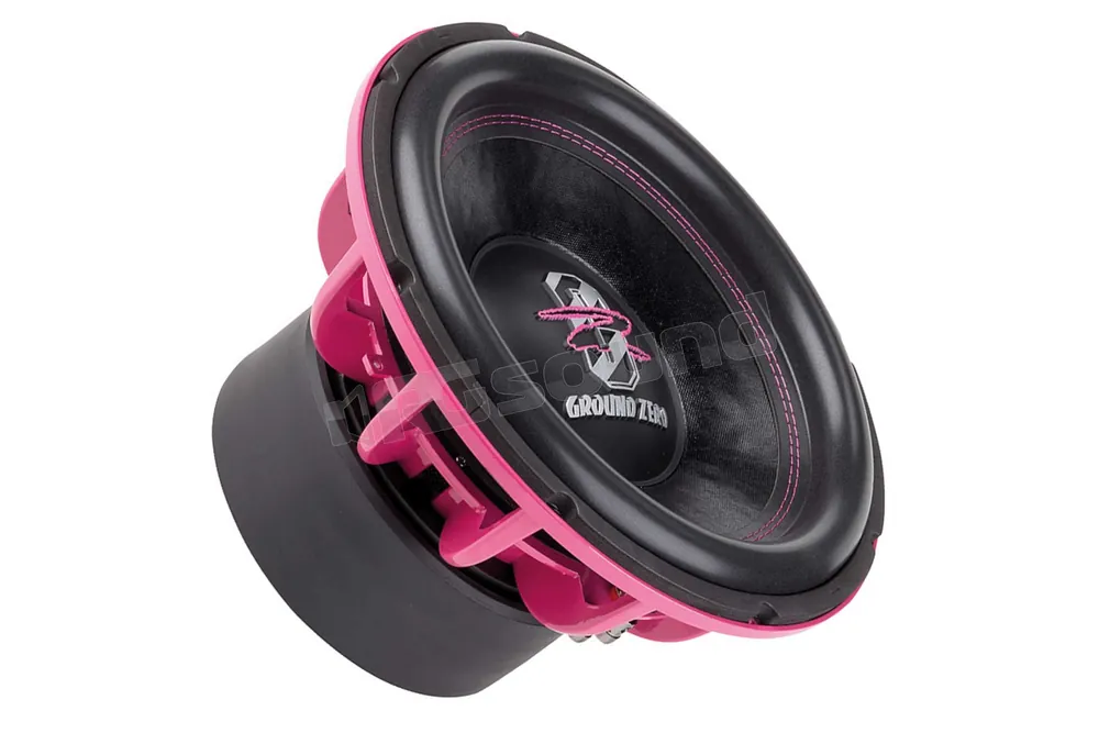 Ground Zero GZHW 12XSPL-D1 PINK EDITION Subwoofer - Subwoofer