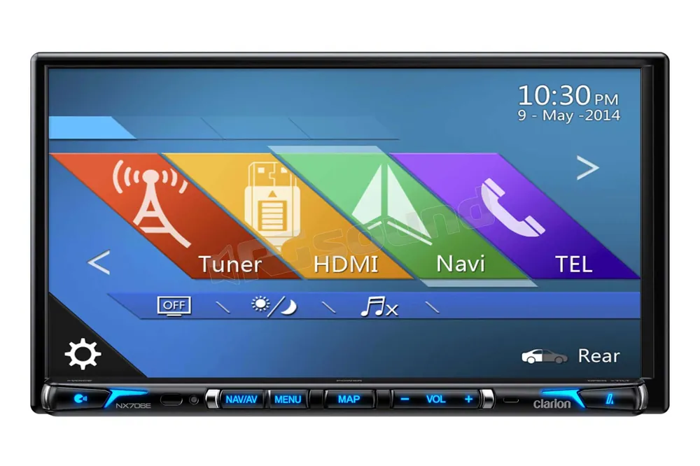 Clarion NX706EC monitor 7‘‘ navigazione per truck, camper e caravan