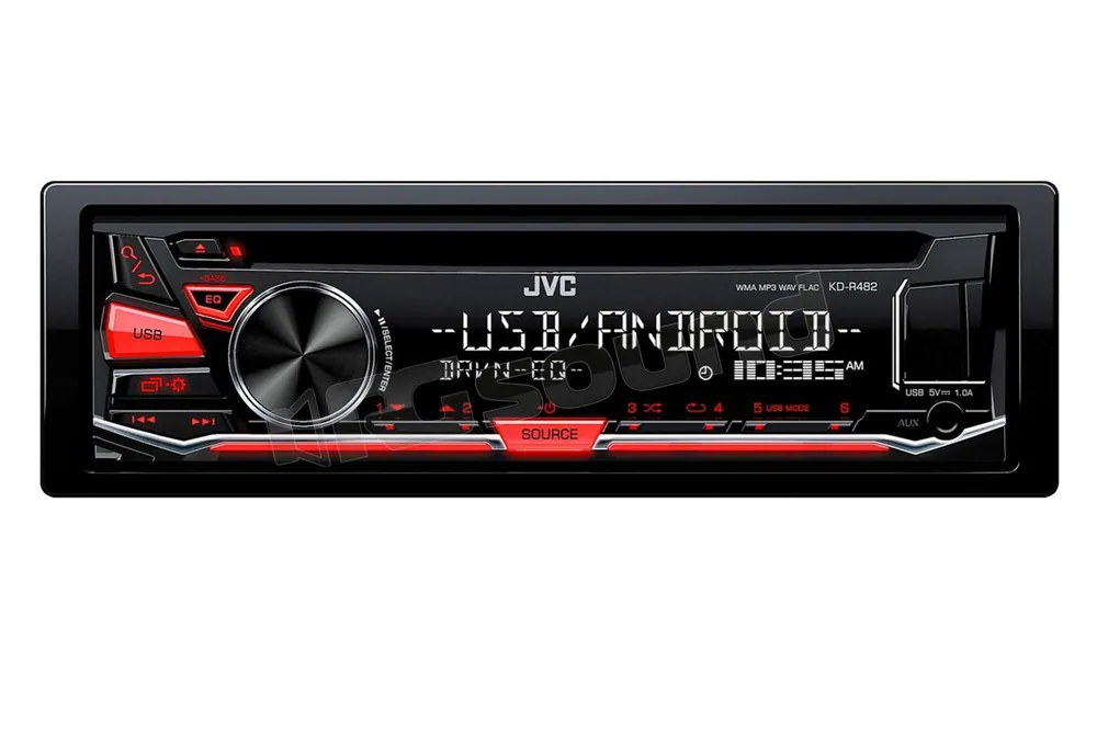 JVC KD-R482 Autoradio 1 din e 2 din Car stereo - Autoradio 1 e 2 Di