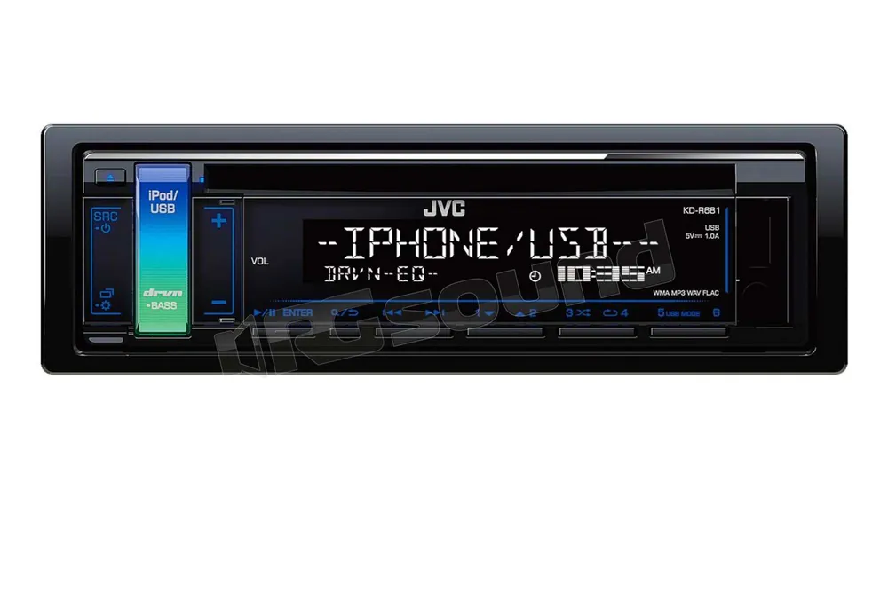JVC KD-R681 Autoradio 1 din e 2 din Car stereo - Autoradio 1 e 2 Di