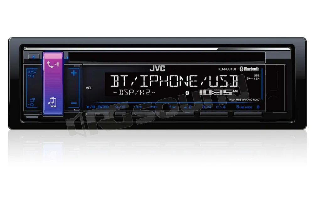 JVC KD-R881BT Autoradio 1 din e 2 din Car stereo - Autoradio 1 e 2