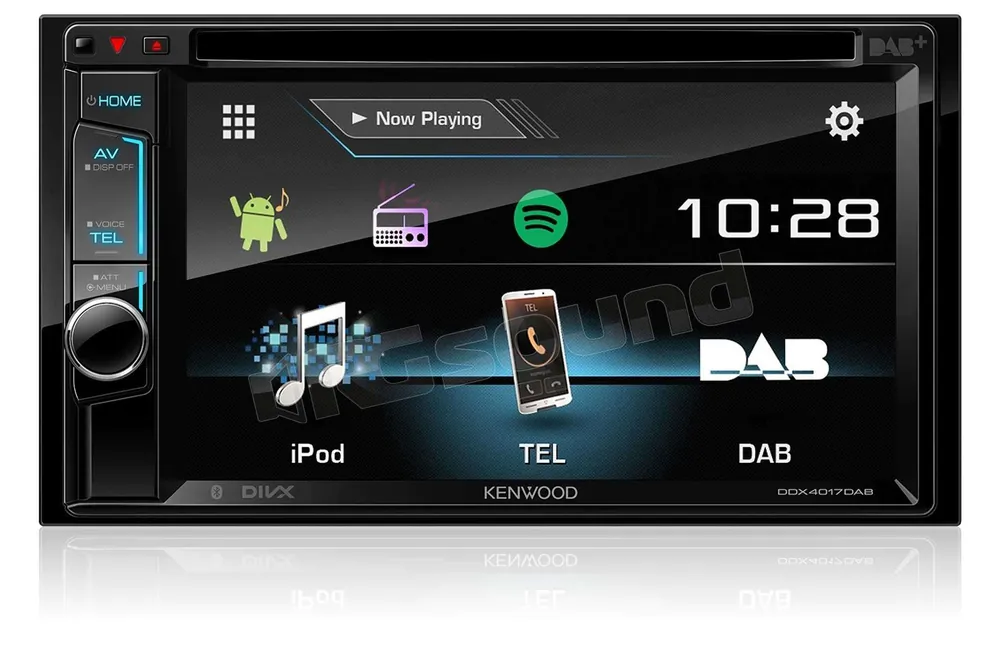 Kenwood DDX4017DAB Monitor auto 1 e 2 Din Car multimedia - Monitor