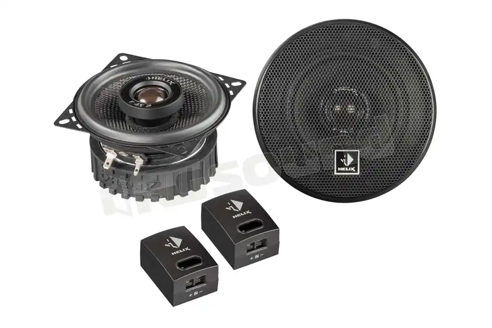 Helix E 4X.2 Coassiali a due via da 100mm con woofer e tweeter in neod
