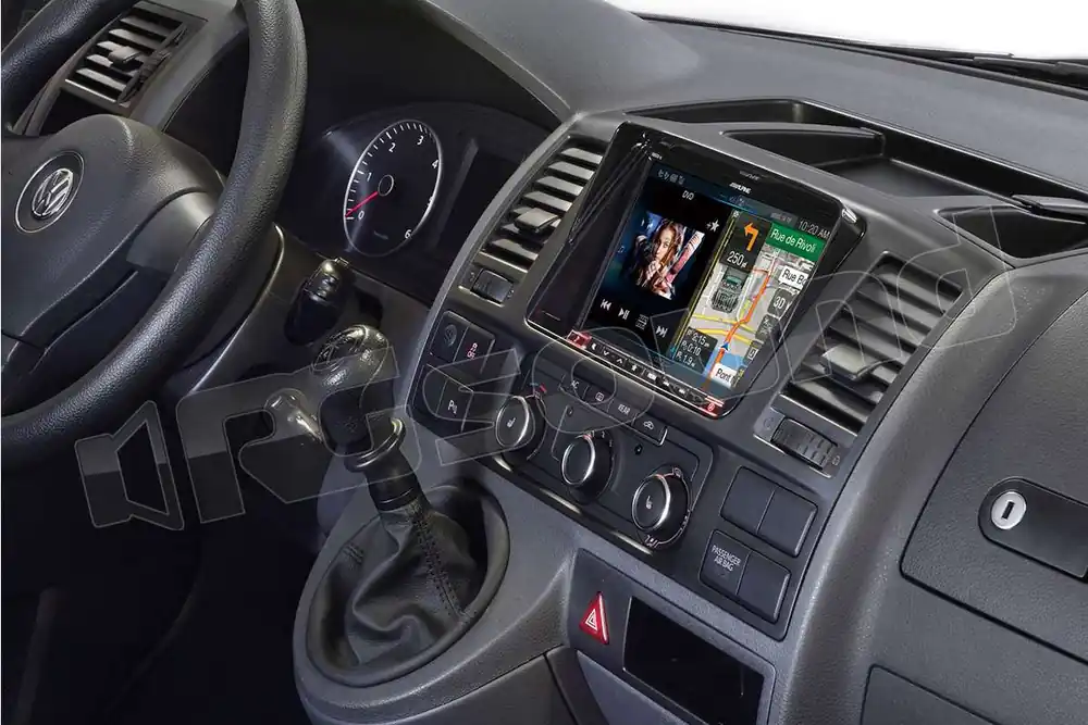 Alpine X801D-T5 custom fit per Volkswagen T5 Monitor auto 1 e 2 Din